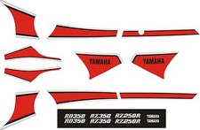 Decals for yamaha 350 - yamaha, rd