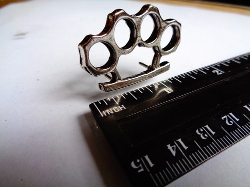 Metal brass knuckles - metal,