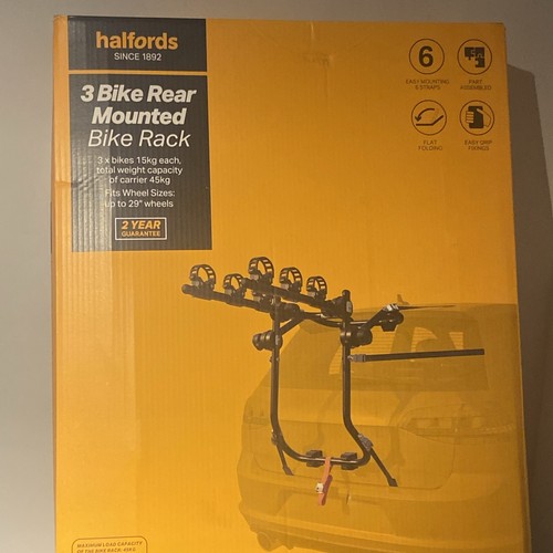 Halfords bike rear mounted - 3,