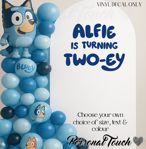 Personalised bluey theme - personalised,