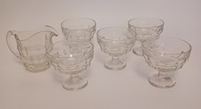 Five vintage Jacobean pressed