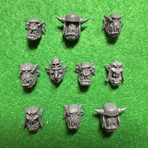 Warhammer 40k orks ork heads - warhammer,