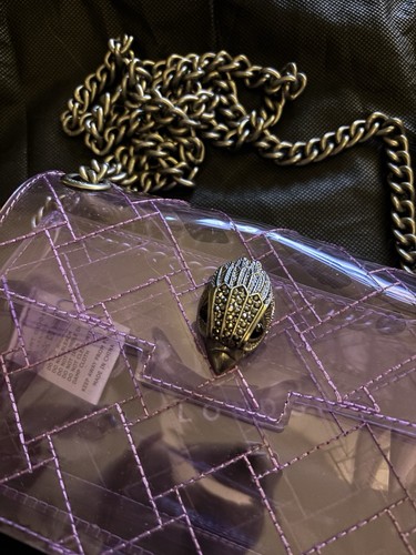 Kurt geiger see through purple - kurt,