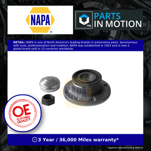 Wheel bearing kit fits citroen - wheel,