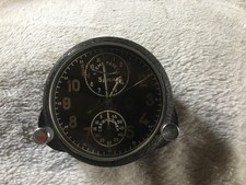 RARE Vintage Trials Clock, USSR Military AYX Chronograph  Aircraft Cockpit Clock
