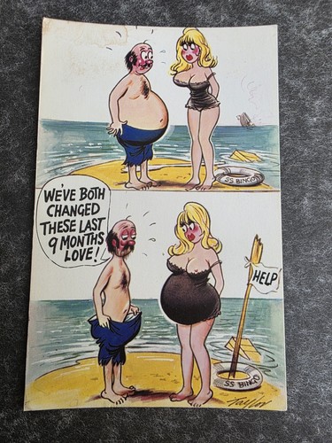 Vintage bamforth saucy seaside - vintage,