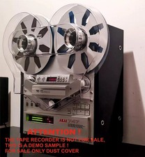 Dust cover for reel - reel, records