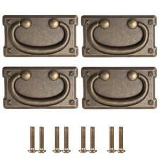 4/8Pcs Rustic Handle Oak