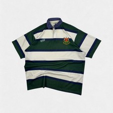 Vintage 2000s Nottingham RFC Gilbert short sleeve rugby union shirt 3XL