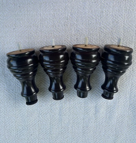 Set dark wood furniture - wood,