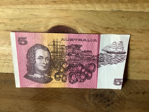 Australian five dollars - australian,