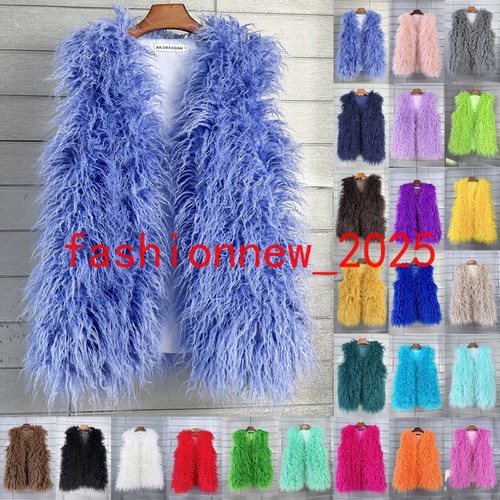 Womens shaggy faux fur fleece - shaggy,
