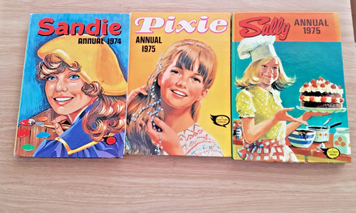 Vintage girls annuals - girls, annuals.