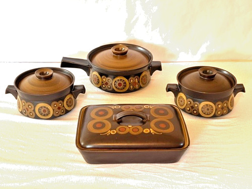 Vintage denby arabesque - arabesque, lidded