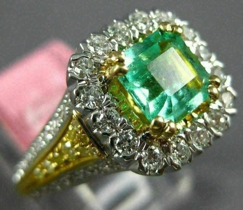 38ct white canary diamond - 1.38ct, &