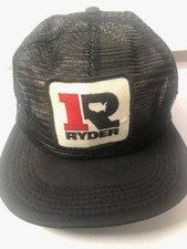 BLACK  Vintage RYDER TRUCKS -