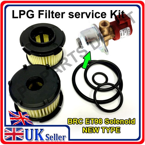 Lpg gas solenoid - filter, type2