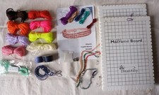 Jewellery Making Macrame Bundle Foam Boards Macrame Cord Pattern