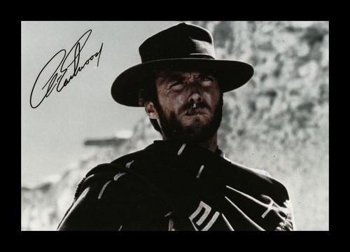 Clint eastwood autographed - clint,