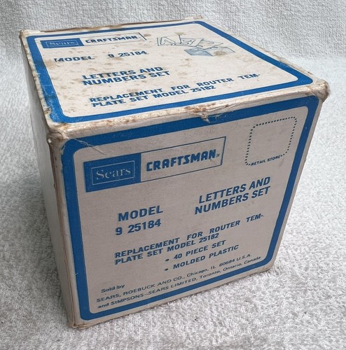 Craftsman complete router - complete,