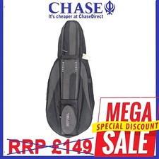 Ritter 1/2 Cello Gig Bag Case 17mm Padding With Straps Padded Handle RCC700H .