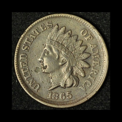 1865 indian head - cent-, free