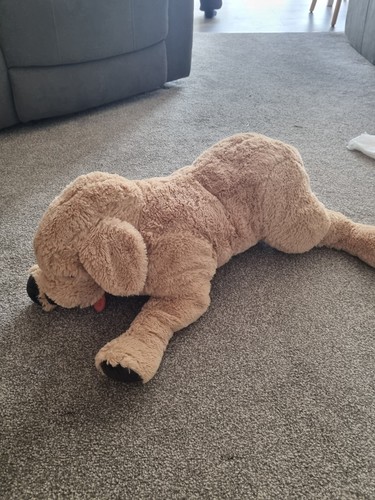 Ikea gosig large dog - large, golden