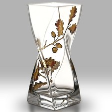 Nobile Glassware Gold Oak Leaf