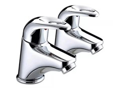 Bristan Java Designer Basin Pillar Taps - Chrome J 1/2 C - NEW RRP £149