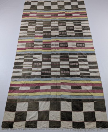 Vintage ghana ewe kente cloth - ghana,