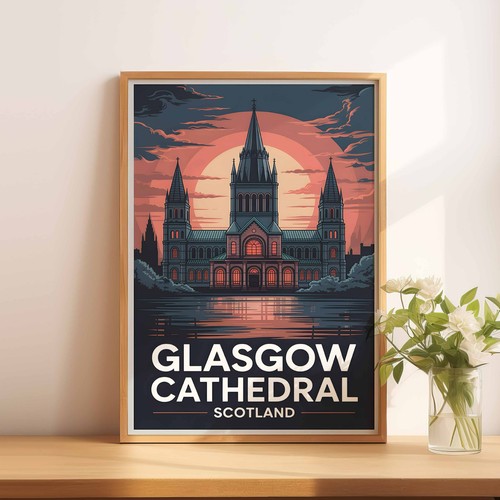 Glasgow cathedral at - a4,