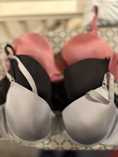 Ladies Underwire Bra Bundle Of 3 Size 40c Primark