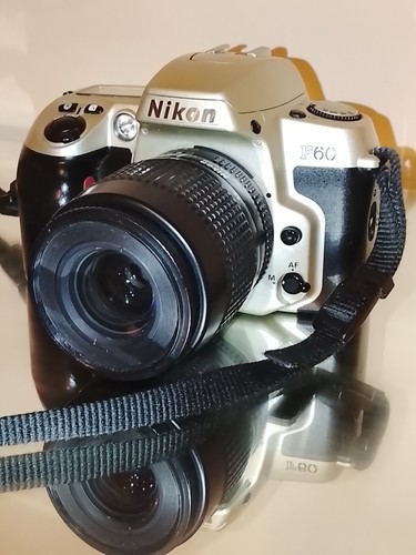 Nikon f60 silver 35mm - nikon,
