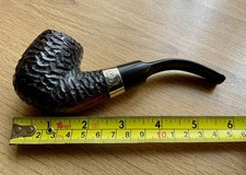 PETERSON'S OF DUBLIN - DONEGAL ROCKY XL90 - RUSTICATED - UNSMOKED