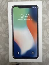 Genuine iPhone X Silver -256GB