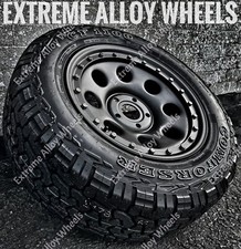 16" Black Steel Wheels Fits Ford Transit 280 350 High Top + All Terrain Tyres W