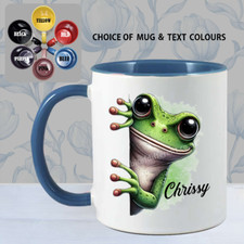 Frog Mug, personalised frog