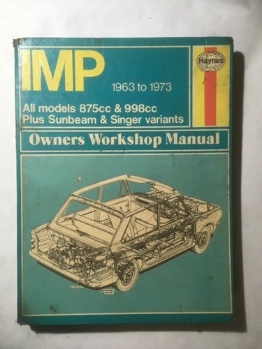 Hillman imp haynes - haynes, manual