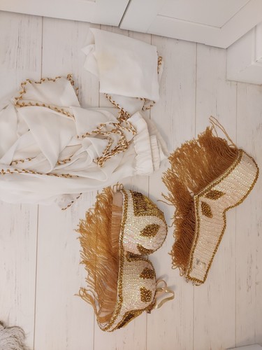 Belly dance costume 4pcs - belly, set
