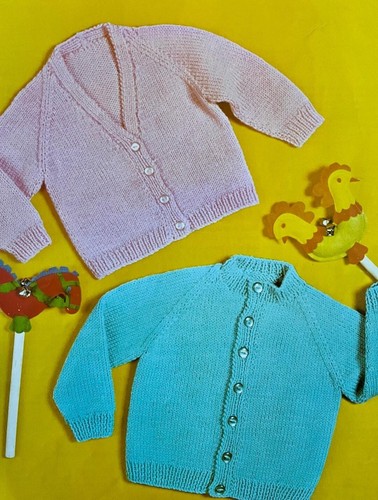 Vintage baby knitting - knitting, pattern