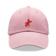 Lobster Baseball Cap Vintage Washed Unisex Dad Hat Fisherman Funny Gift Animal