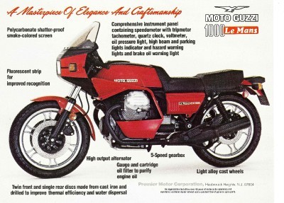 1980 moto guzzi - guzzi, cx100