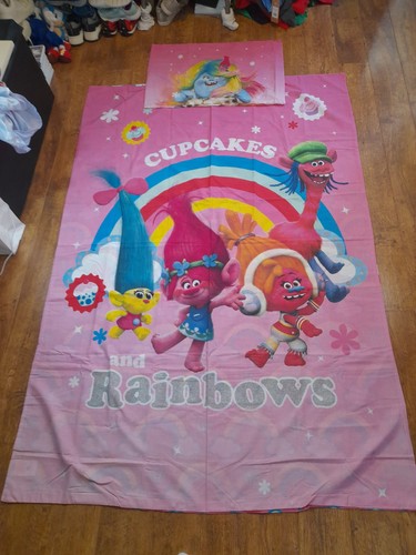 Trolls single bed duvet - single, cover
