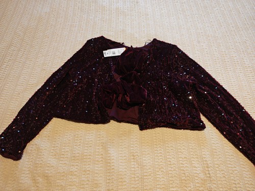 Burgundy glitter sequin velvet - burgundy,