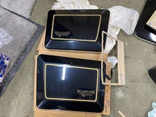 KAWASAKI / VETTER LEFT & RIGHT SADDLE BAG DOORS KZ650 KZ750-4 KZ1000