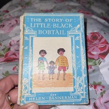 The Story of Little Black Bobtail - Helen Bannerman 1968 - Hardback