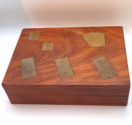 Wooden dominoes dice - wooden, &