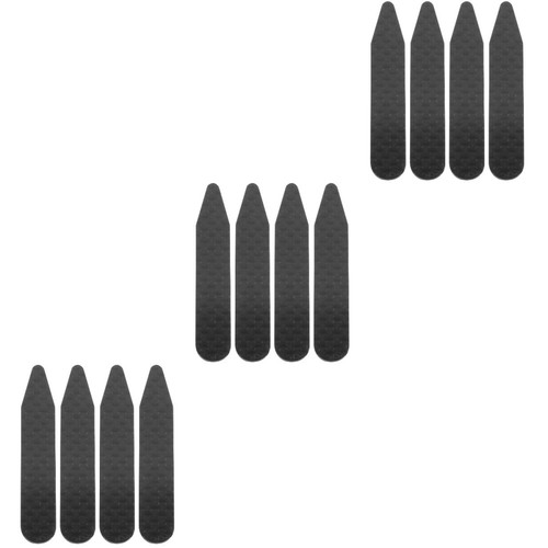 6pairs carbon fibre collar - fibre,