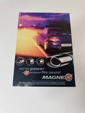 Original Mk1 Subaru Impreza 22B P1 Turbo Magnex Magazine Advert Poster Retro