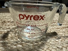 Vintage Pyrex 508 1 Cup Clear